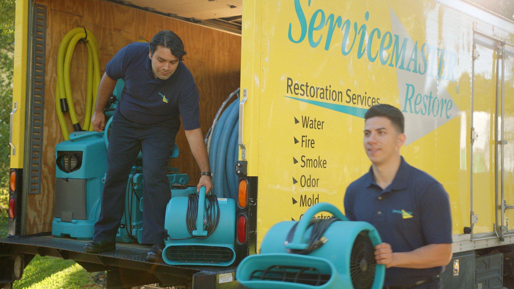 SEWAGE BACKUP CLEANUP